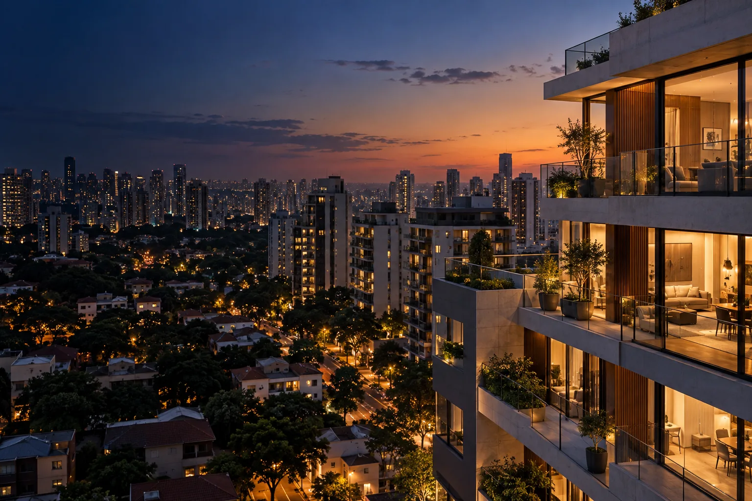 Arquitetura urbana brasileira — imagem ilustrativa